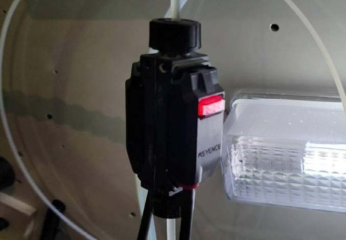 Solvent / Glue Flow Detection System