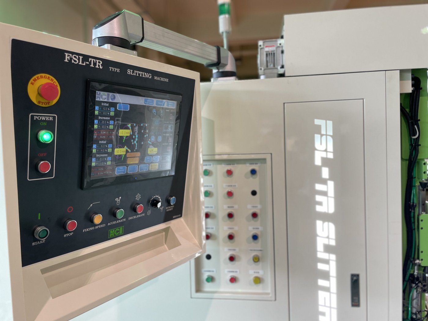 FSL-TR operator control panel