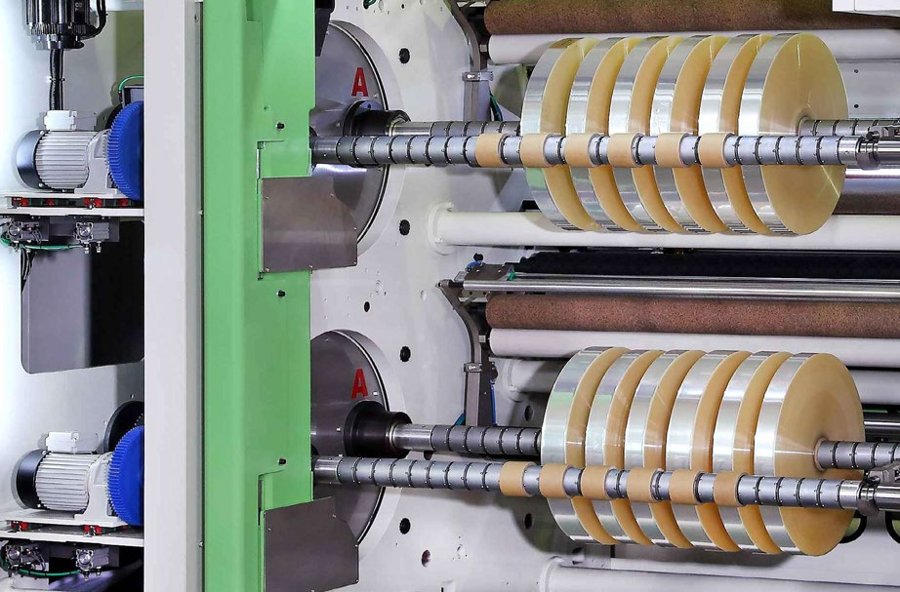 Winding Shafts Turret Rotation