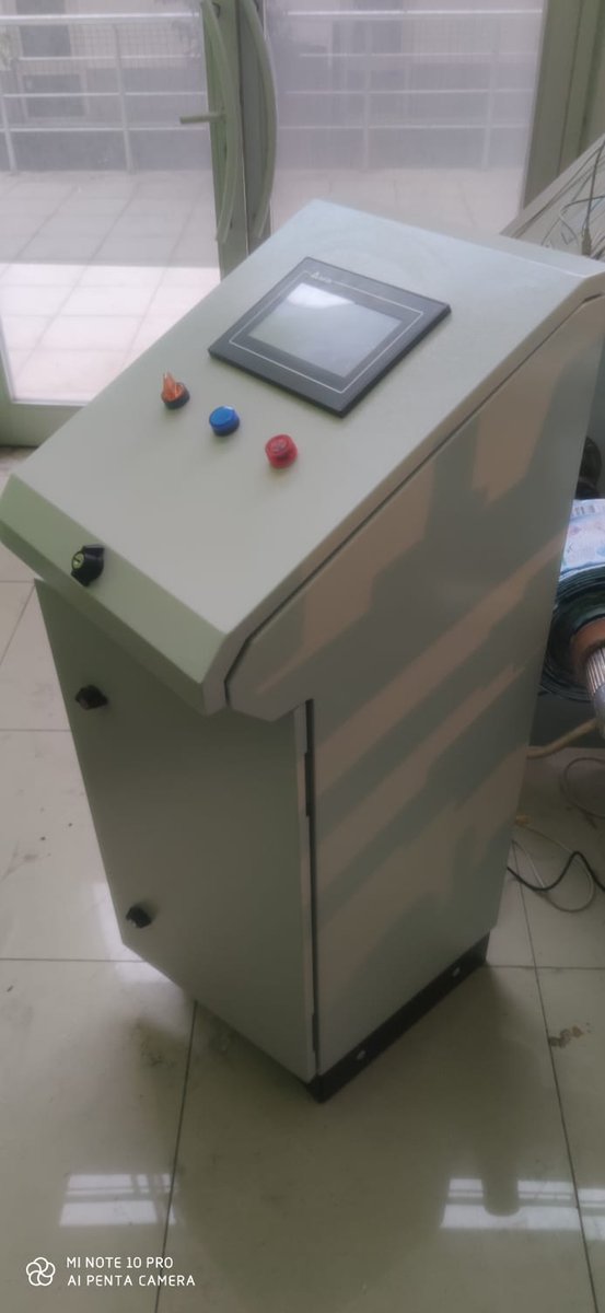 Pin-Pierce shrink sleeve hava tahliye aparatı - kontrol kabini